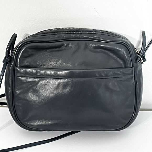 Etienne Aigner Blue Leather Crossbody Shoulder Bag - Picture 4 of 10